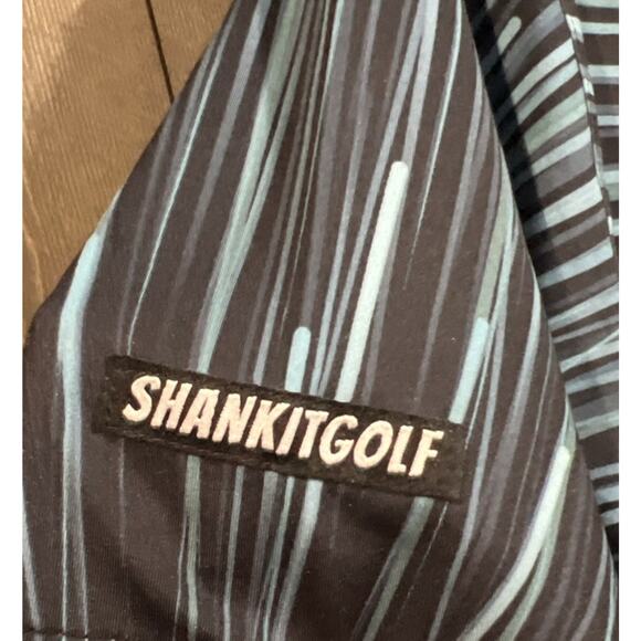Shank It Golf Men’s Size XL May The Course Be with You Star Galaxy Blue Shirt - Picture 9 of 9